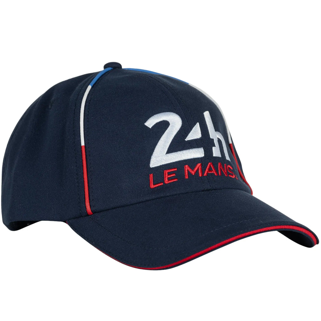 Casquette Logo Tricolore Navy 24h Le Mans carsandme.com