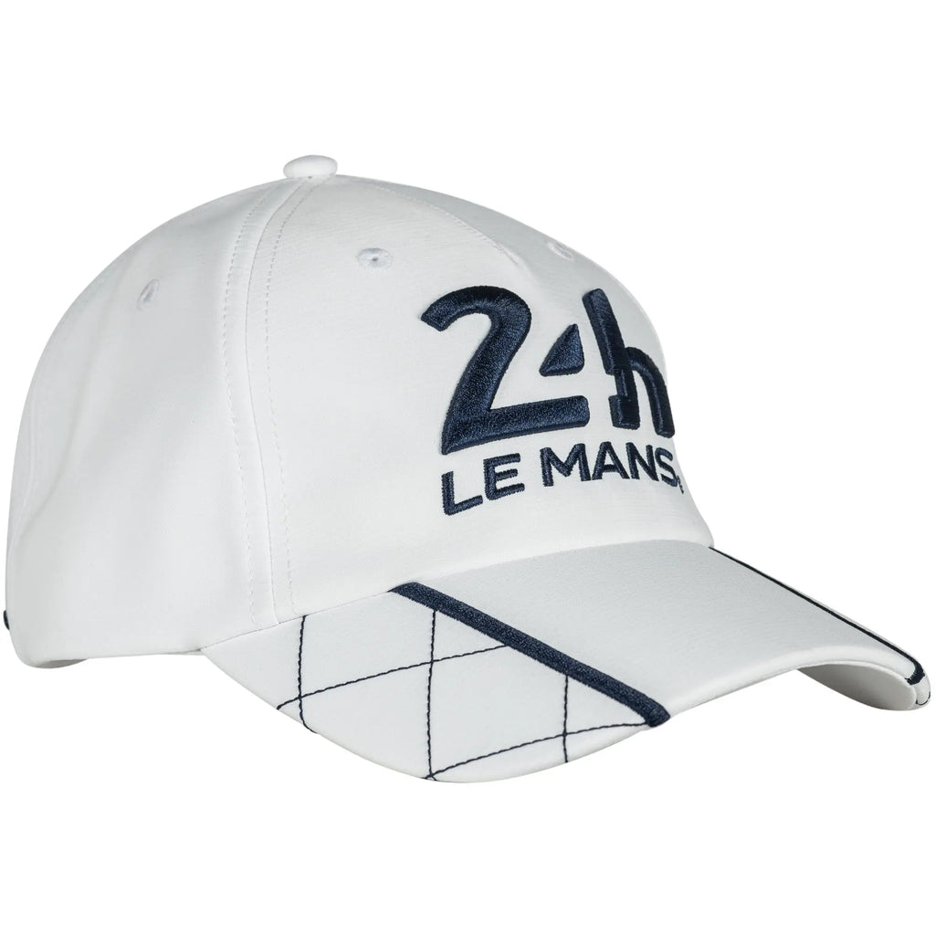 Casquette Pilote Blanc 24h Le Mans carsandme.com