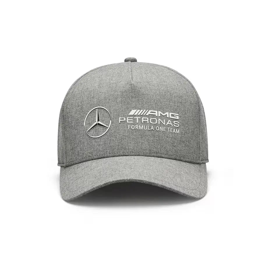 Casquette Racer Gris Mercedes AMG Petronas carsandme.com