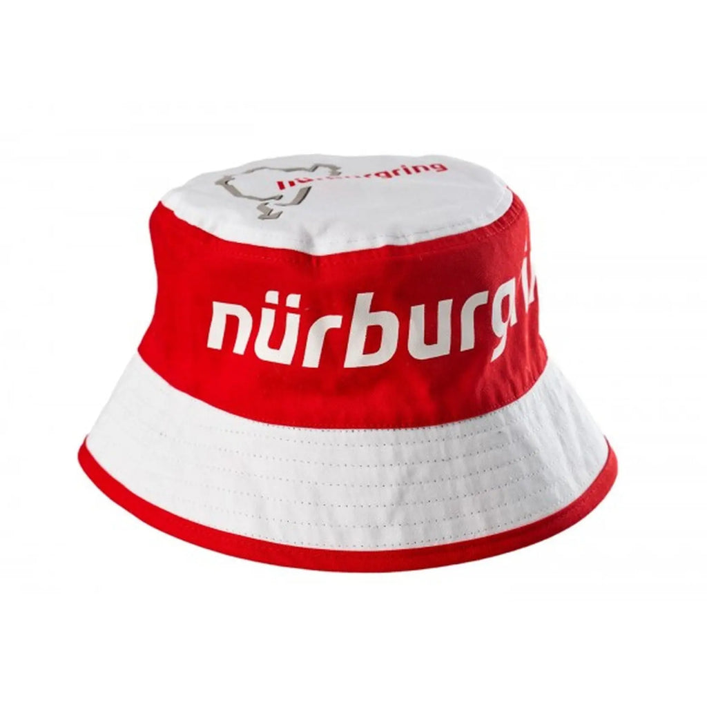 Nürburgring Chapeau Réversible Rouge et Blanc | Cars and Me
