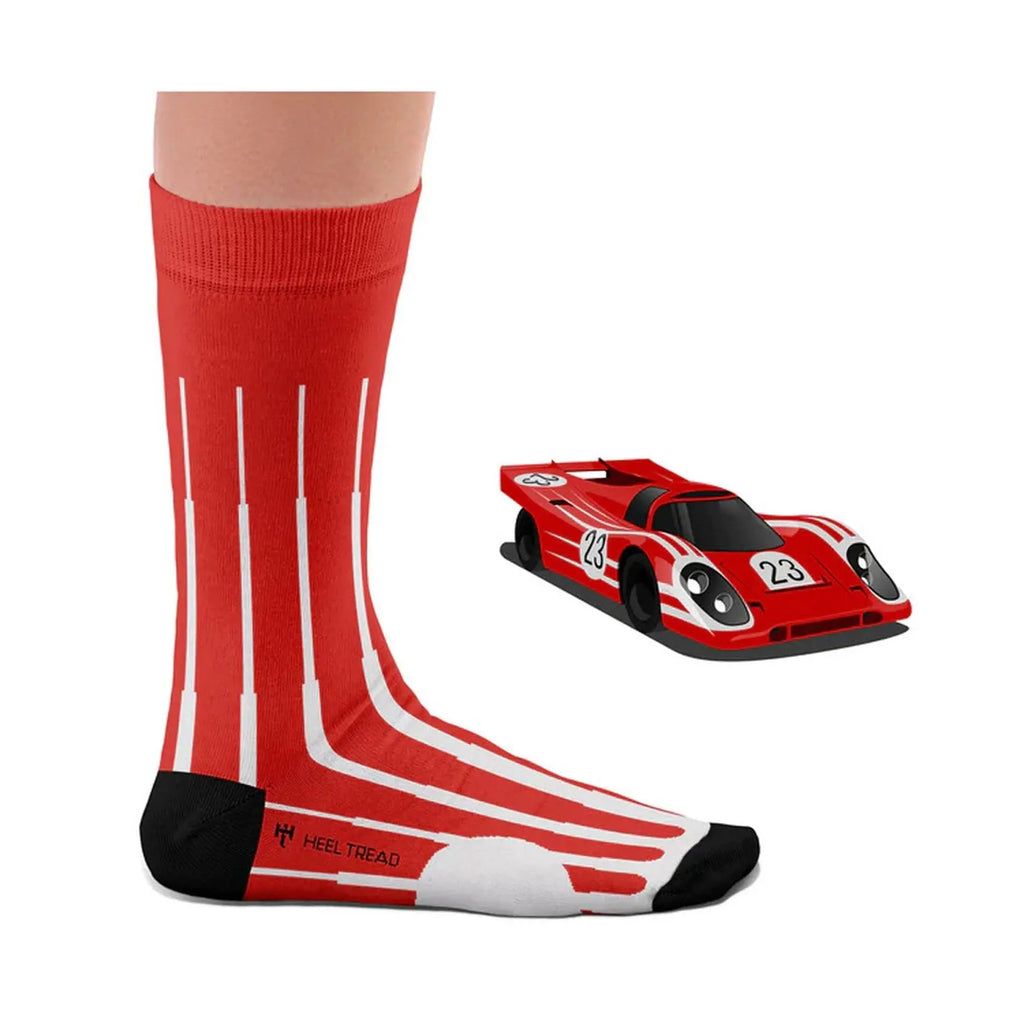 Chaussettes 917 K Heel Tread carsandme.com