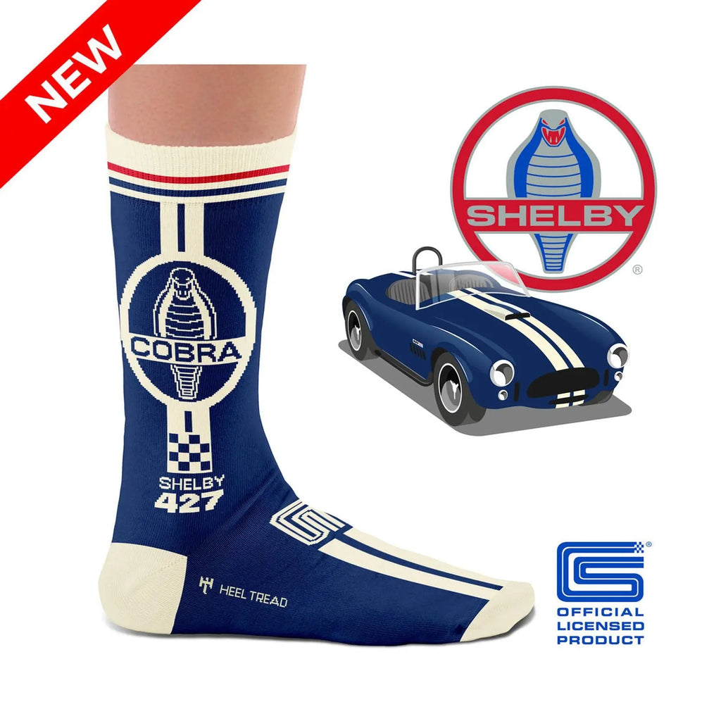 Chaussettes Cobra 427 Shelby Heel Tread carsandme.com