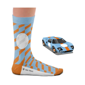 Chaussettes GT40 Heel Tread carsandme.com