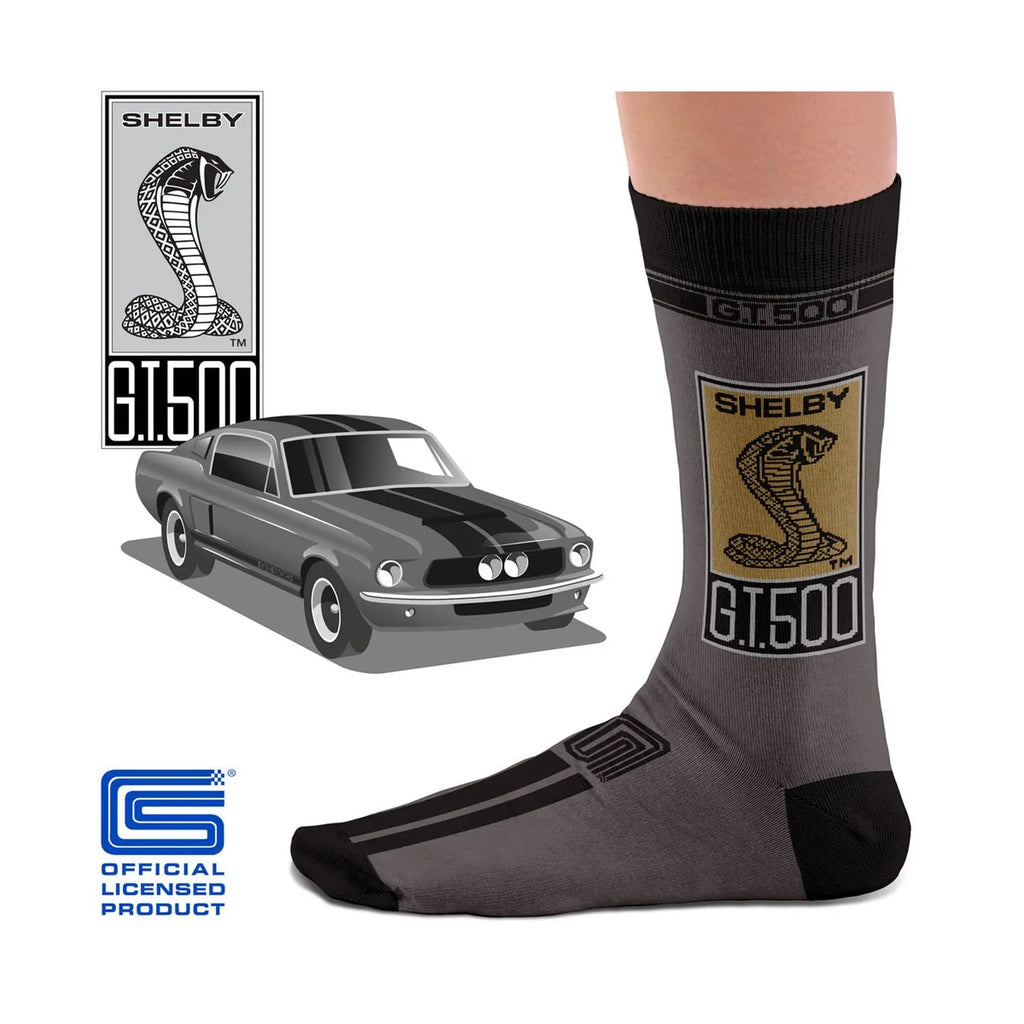 Chaussettes GT500 Shelby Heel Tread carsandme.com