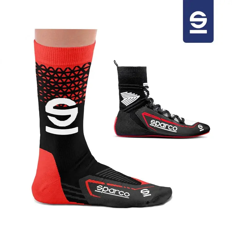 Chaussettes Sparco Iconic X-Light Heel Tread carsandme.com