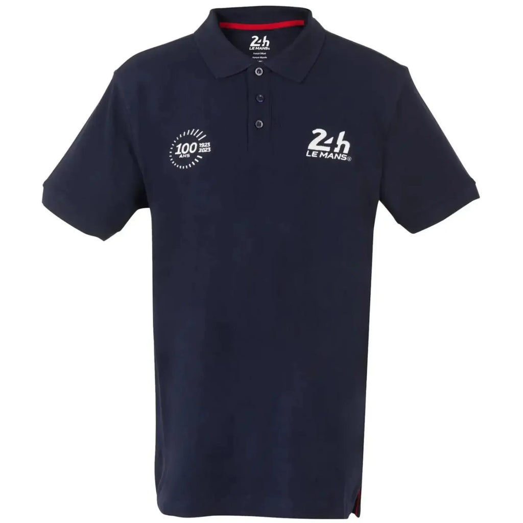 Polo Centenaire Broderie Bleu 24h Le Mans carsandme.com