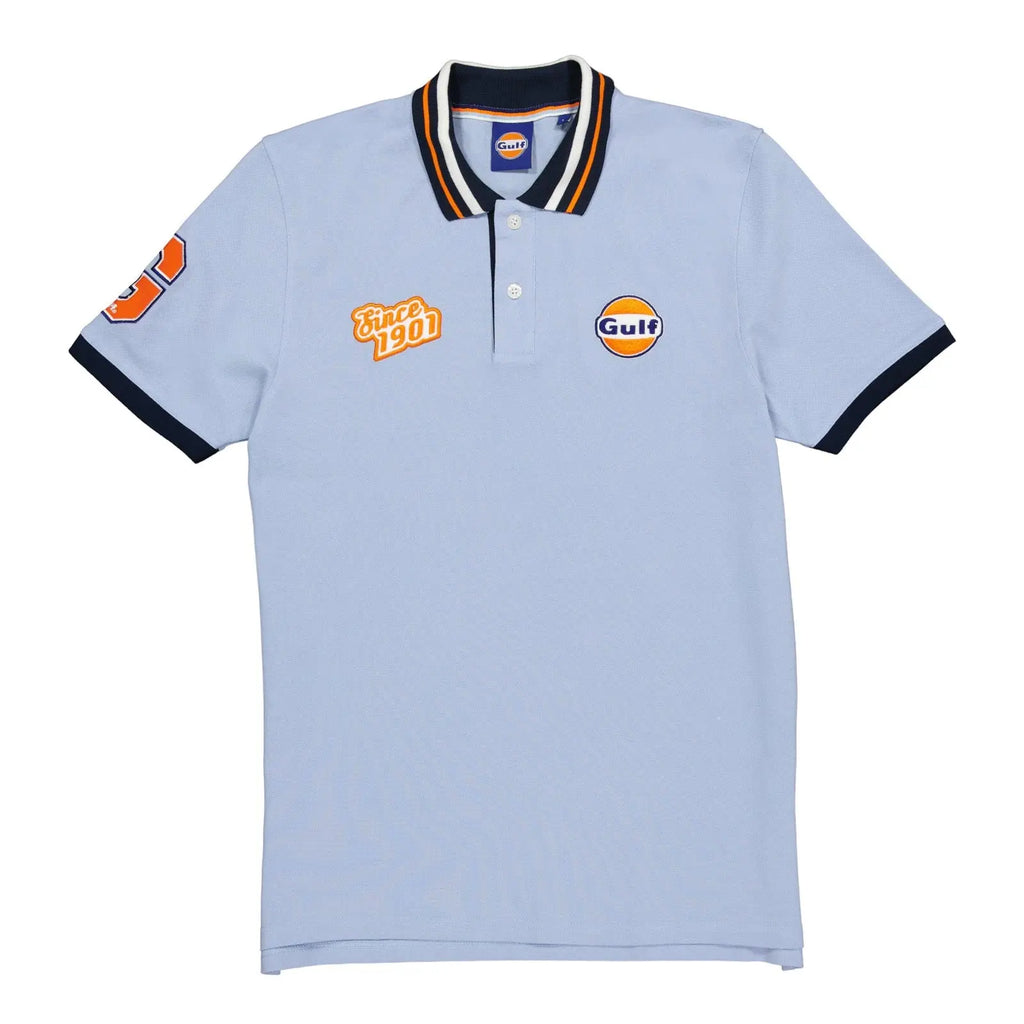 Polo MC Varsity Bleu Clair Gulf carsandme.com