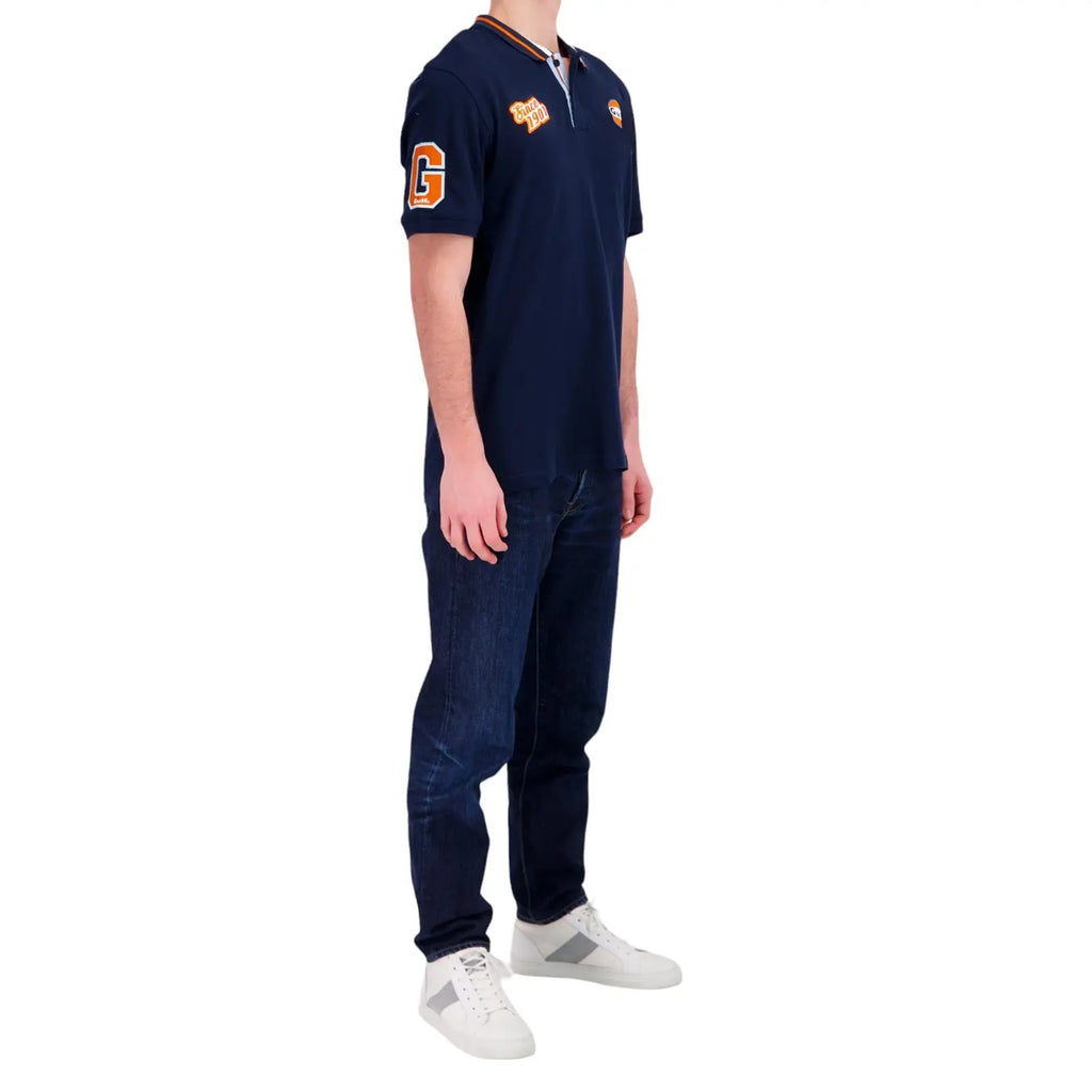 Polo MC Varsity Bleu Marine Gulf carsandme.com