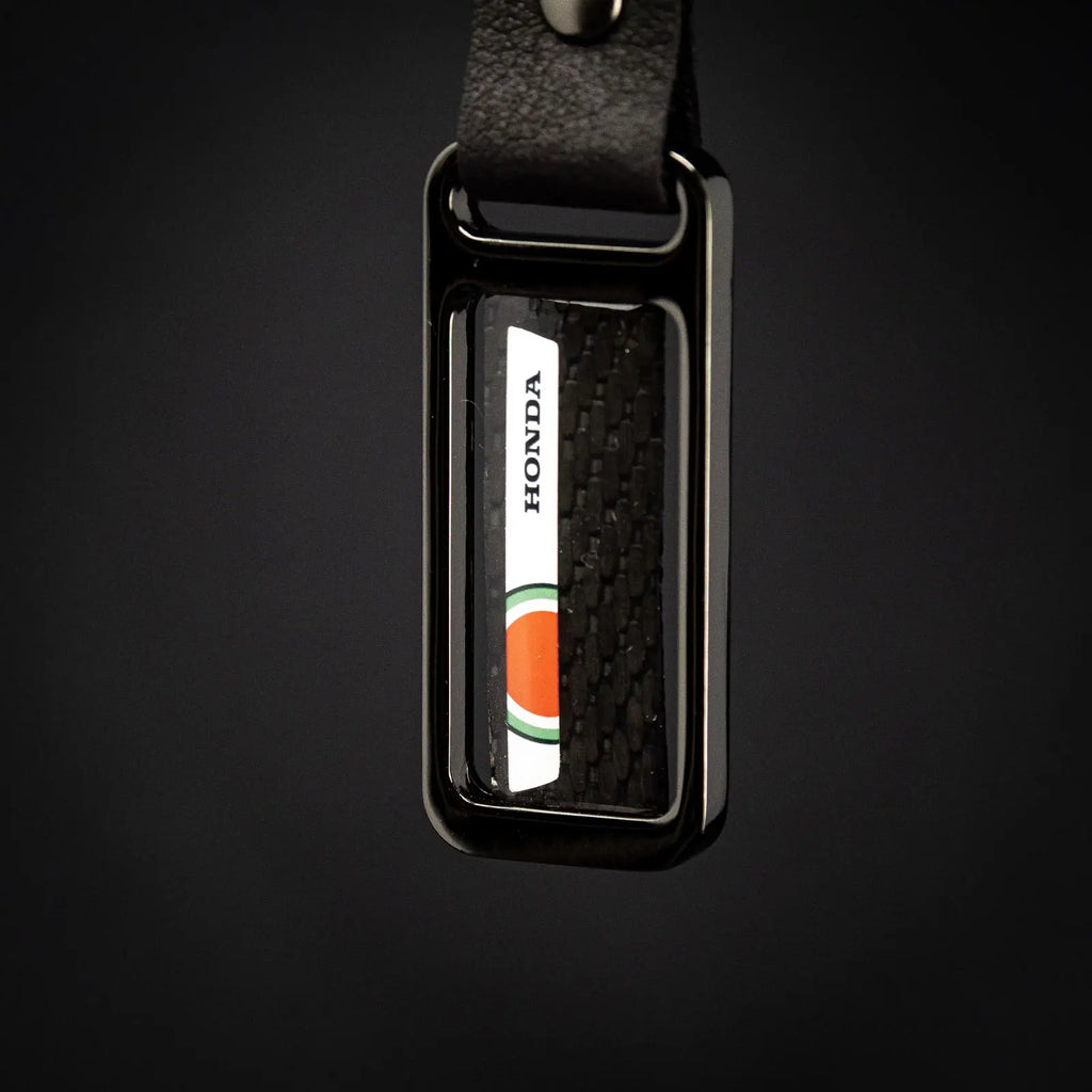 Porte-clés Véritable Carbone Upcyclé F1 Bar Honda Kiu carsandme.com