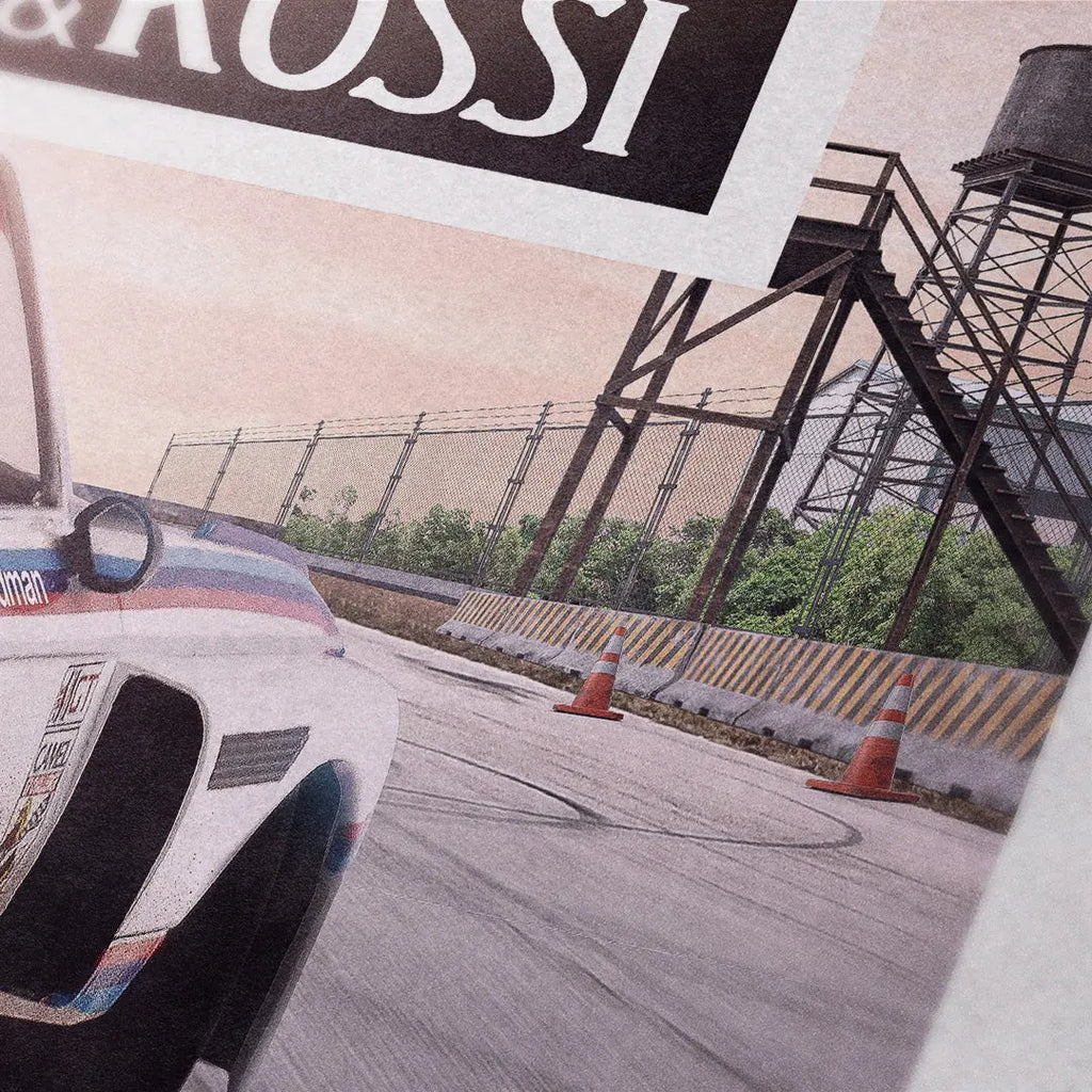 Poster BMW CSL 3.0 12h of Sebring 1975 Drift - Edition Limitée Exclusive Edition carsandme.com