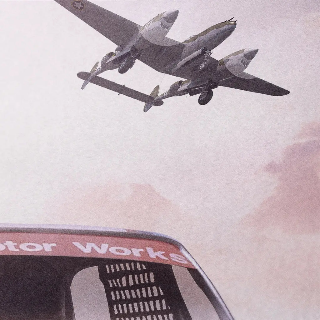 Poster BMW CSL 3.0 12h of Sebring 1975 Face – Edition Limitée Exclusive Edition carsandme.com