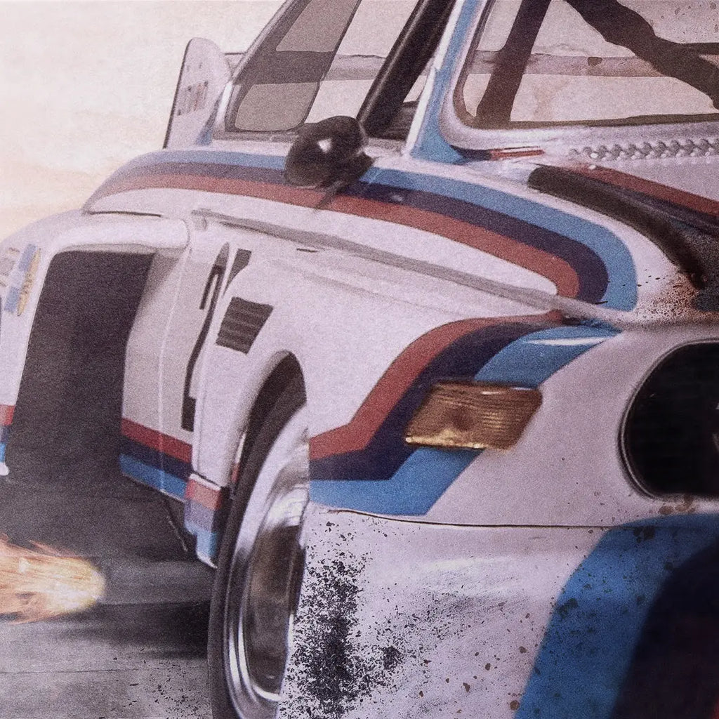 Poster BMW CSL 3.0 12h of Sebring 1975 Face – Edition Limitée Exclusive Edition carsandme.com