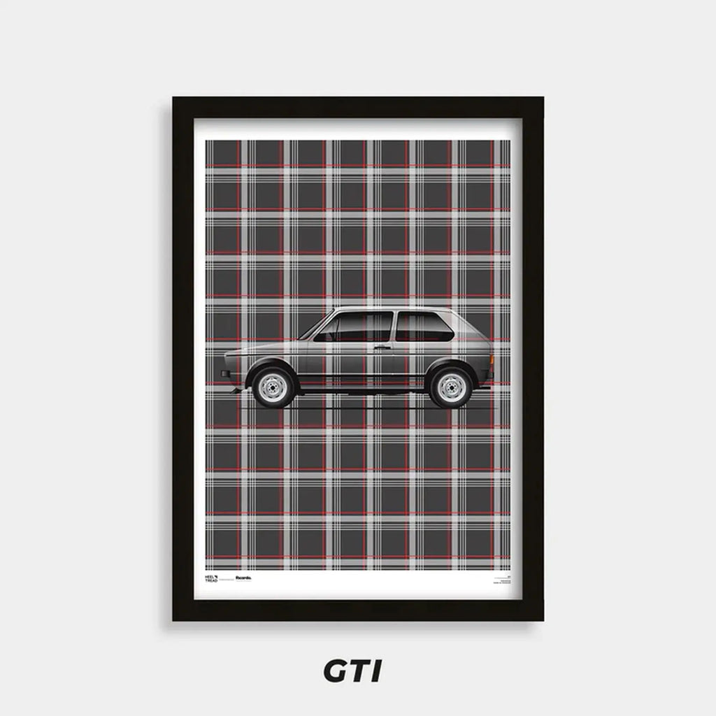 Poster GTI Heel Tread carsandme.com