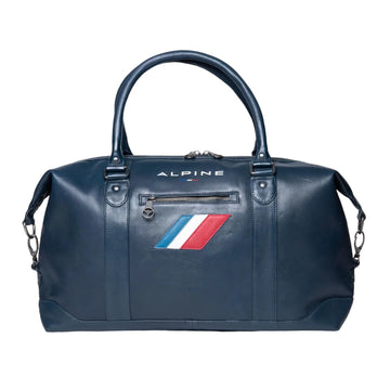 Sac De Voyage En Cuir Alpine A110 48h Bleu Royal Classic Legend Motors carsandme.com