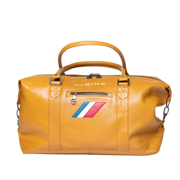 Sac De Voyage En Cuir Alpine A110 48h Jaune Classic Legend Motors carsandme.com