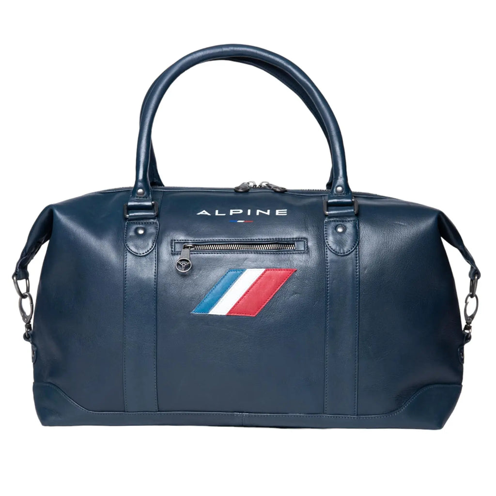 Sac De Voyage En Cuir Alpine A310 72h Bleu Royal Classic Legend Motors carsandme.com