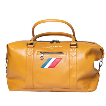 Sac De Voyage En Cuir Alpine A310 72h Jaune Classic Legend Motors carsandme.com