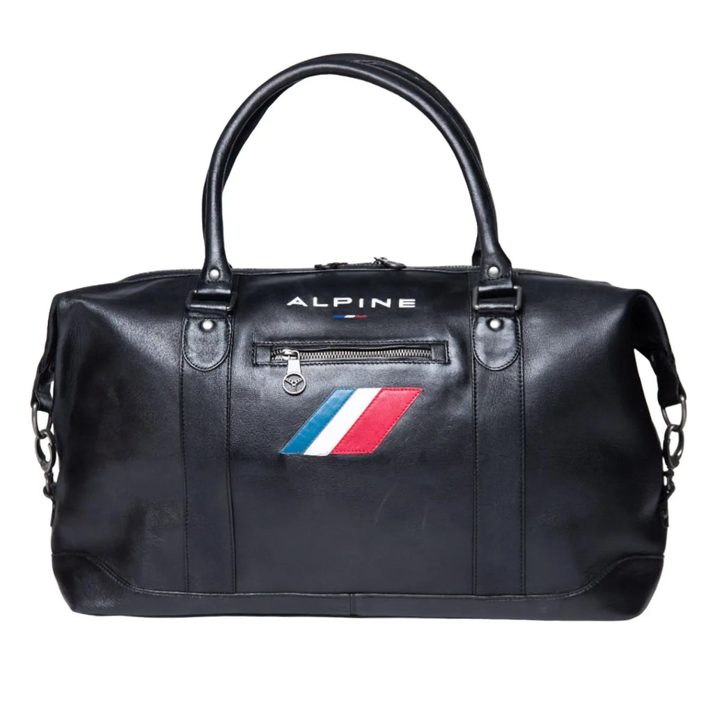 Sac De Voyage En Cuir Alpine A310 72h Noir Classic Legend Motors carsandme.com