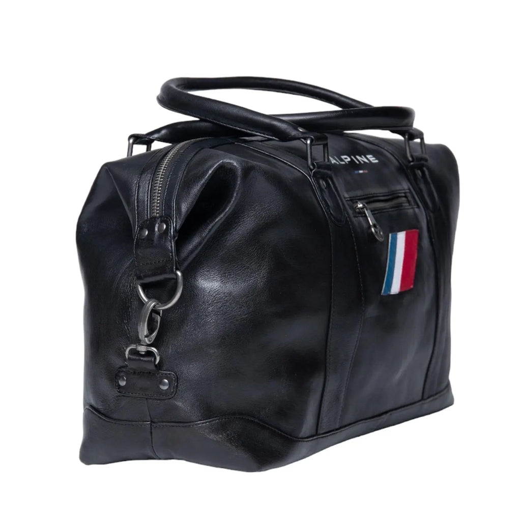 Sac De Voyage En Cuir Alpine A310 72h Noir Classic Legend Motors carsandme.com