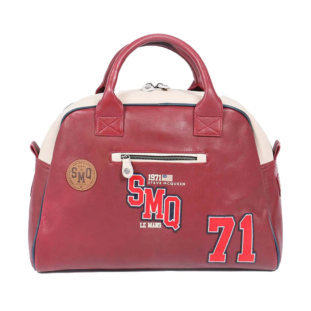 Sac de Voyage Belgetti Rouge - Steve McQueen X Le Mans | Cars and Me