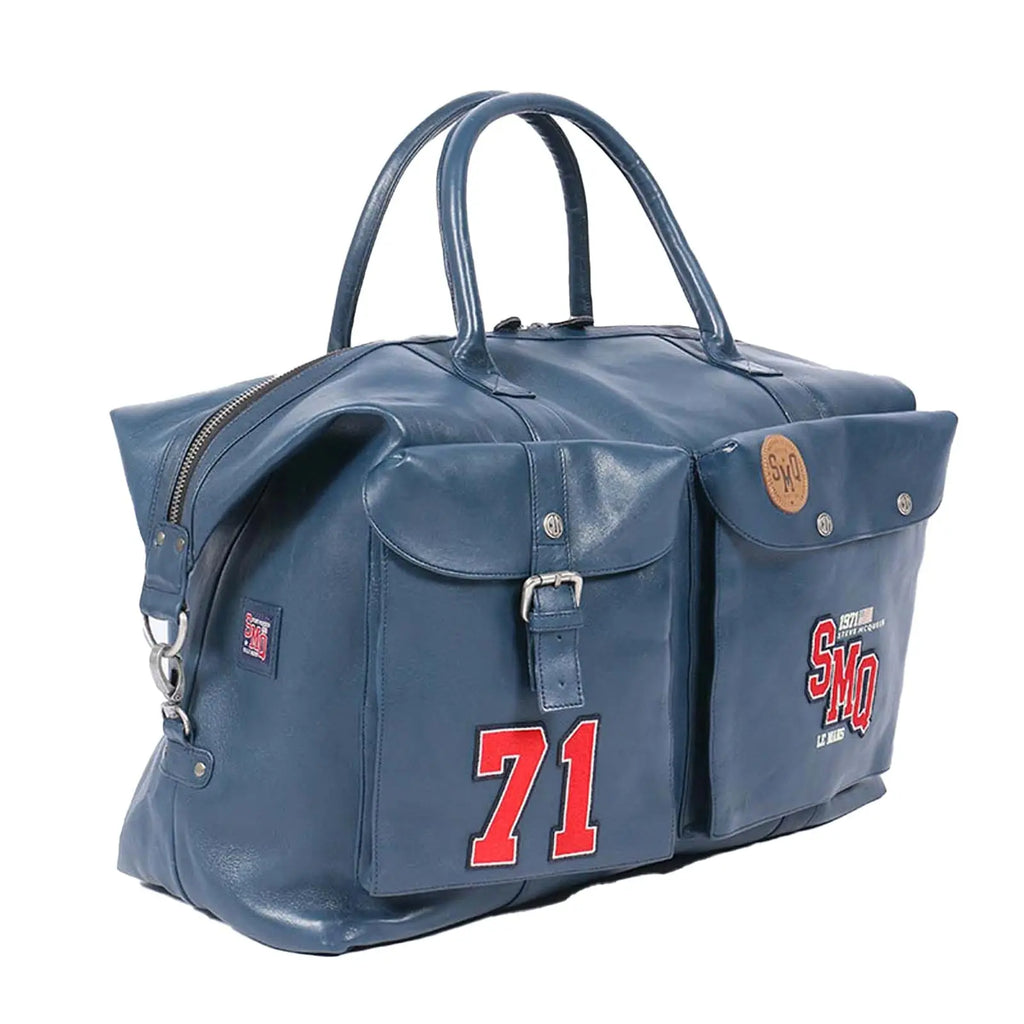 Sac de Voyage Delaney 72H Bleu - Steve McQueen X Le Mans | Cars and Me