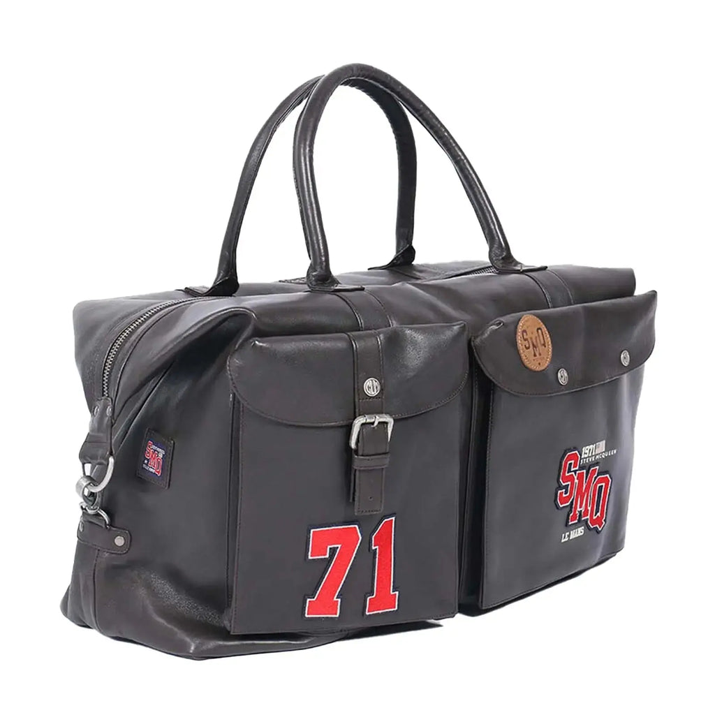 Sac de Voyage Delaney 72H Marron -Steve McQueen X Le Mans |Cars and Me