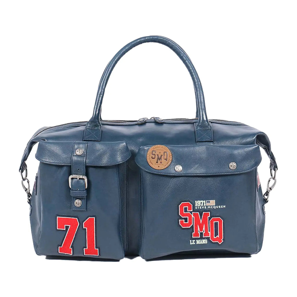 Sac de Voyage Stahler 48H Bleu - Steve McQueen X Le Mans| Cars and Me