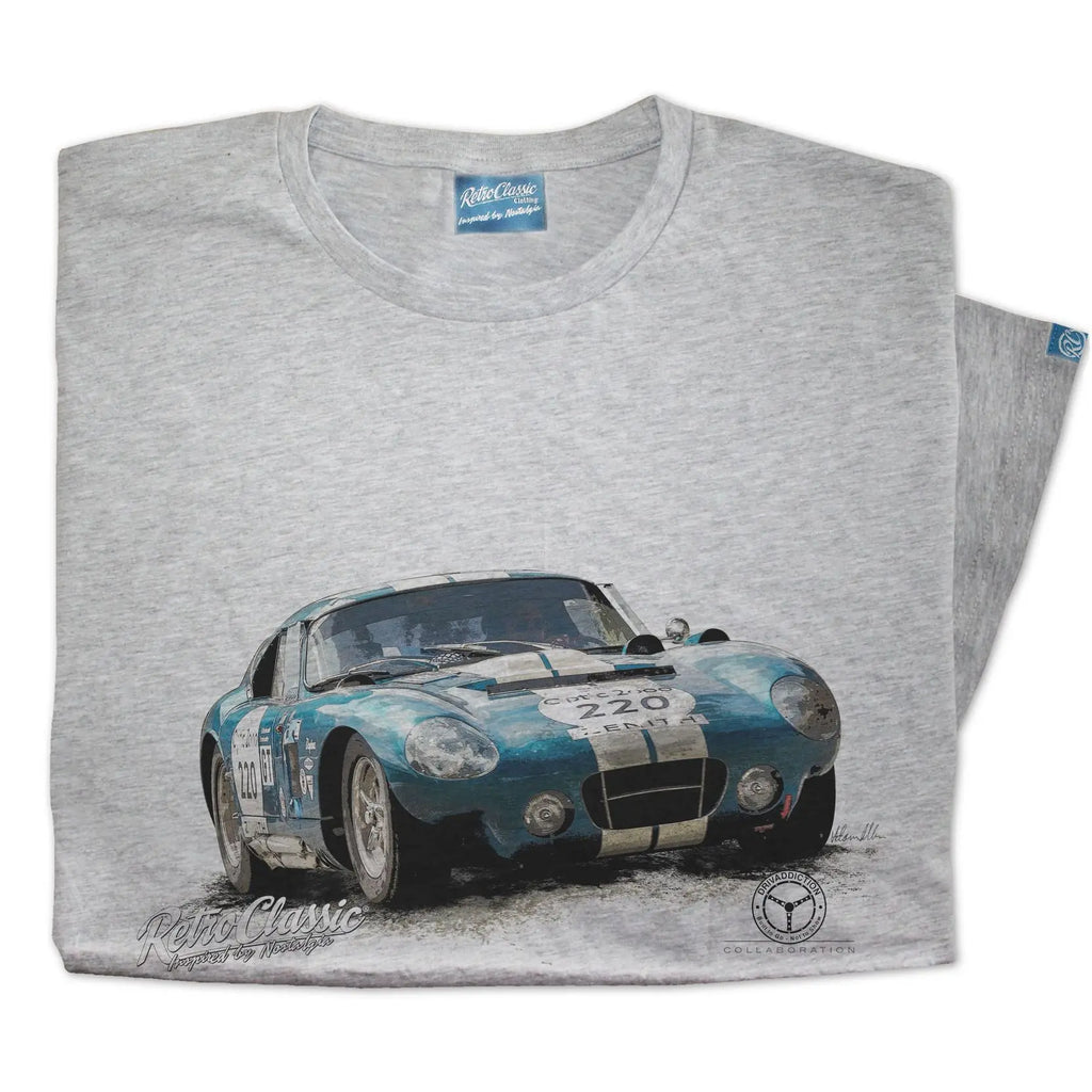 T-Shirt AC Cobra 1964 Daytona Retro Classic carsandme.com