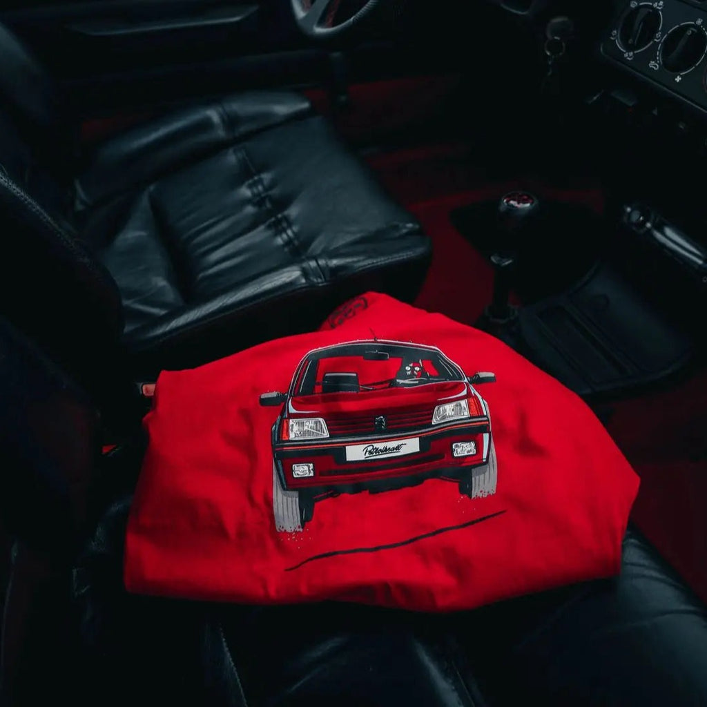 T-Shirt Airborne Rouge Petrolheart carsandme.com