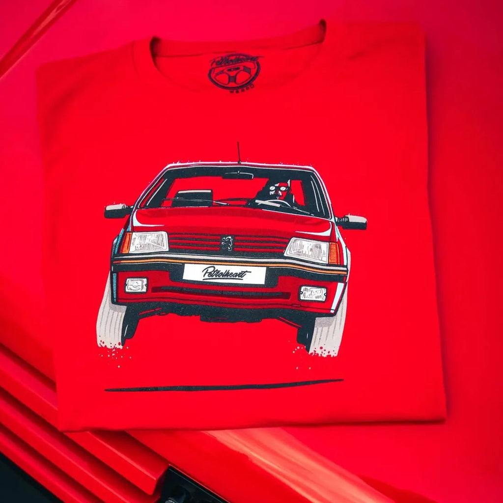 T-Shirt Airborne Rouge Petrolheart carsandme.com