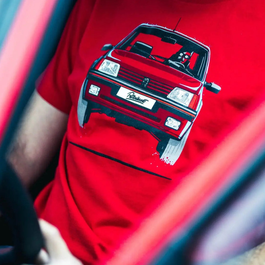 T-Shirt Airborne Rouge Petrolheart carsandme.com