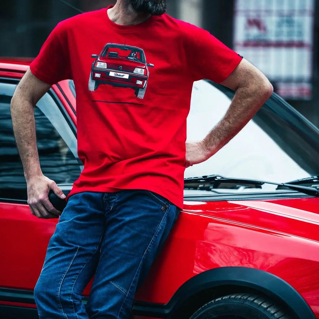 T-Shirt Airborne Rouge Petrolheart carsandme.com