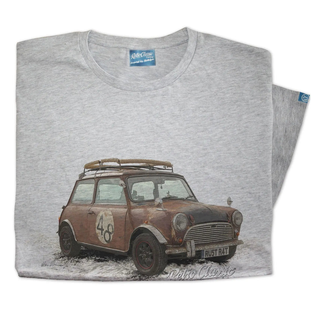T-Shirt Boris "The Rust Bucket" Retro Classic carsandme.com