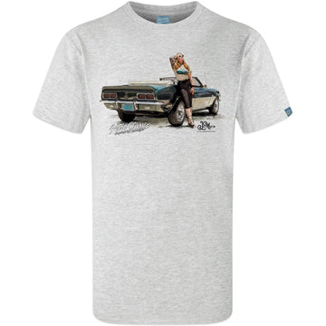 T-Shirt Chevrolet Camaro SS Cabriolet 1968 Retro Classic carsandme.com