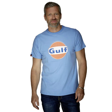 Gulf T-Shirt Manches Courtes Dry-T Cobalt | Cars and Me