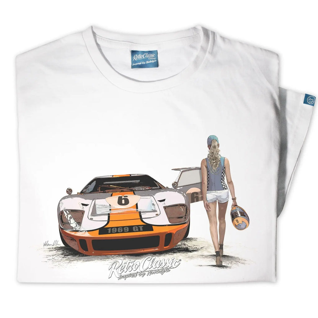 T-Shirt Ford GT40 Retro Classic carsandme.com