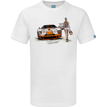 T-Shirt Ford GT40 Retro Classic carsandme.com