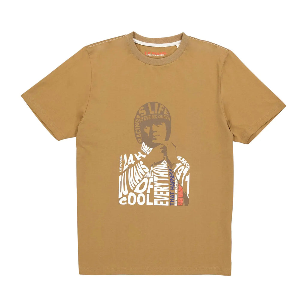 T-Shirt Full Tobacco Steve McQueen carsandme.com