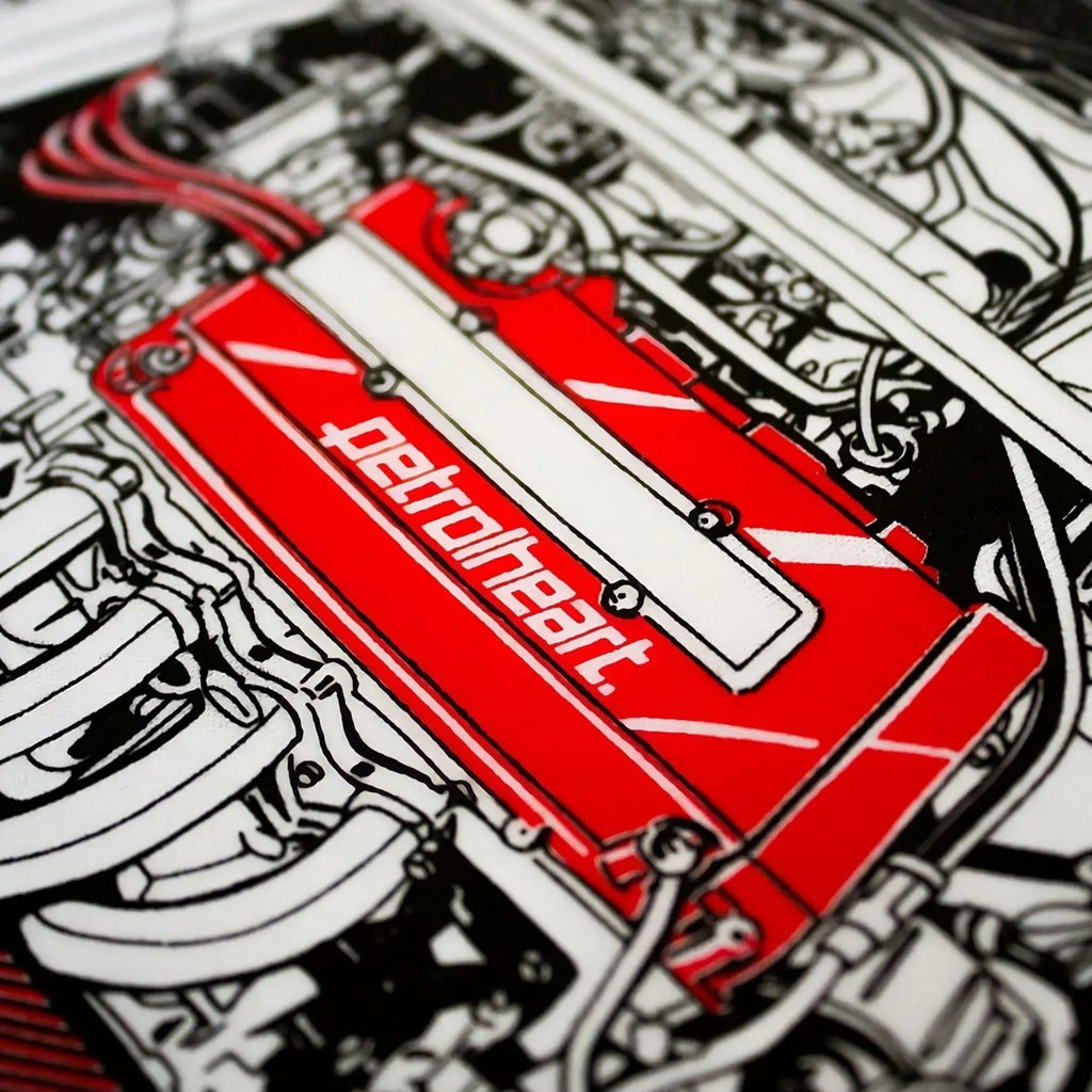 T-Shirt Japan's Finest Blanc Petrolheart carsandme.com