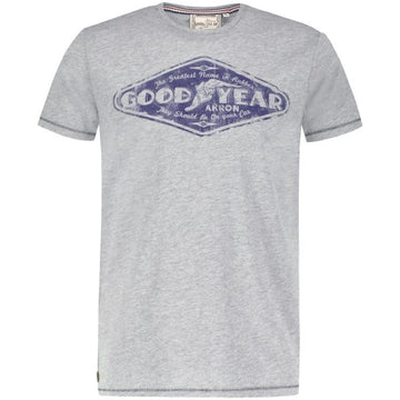 GoodYear T-Shirt Langhorne Gris | Cars and Me