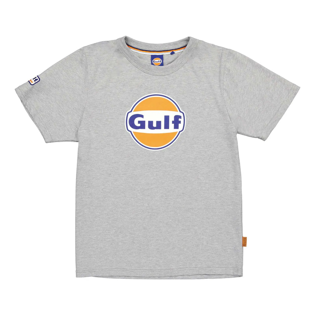 T-Shirt Logo Gris Gulf carsandme.com