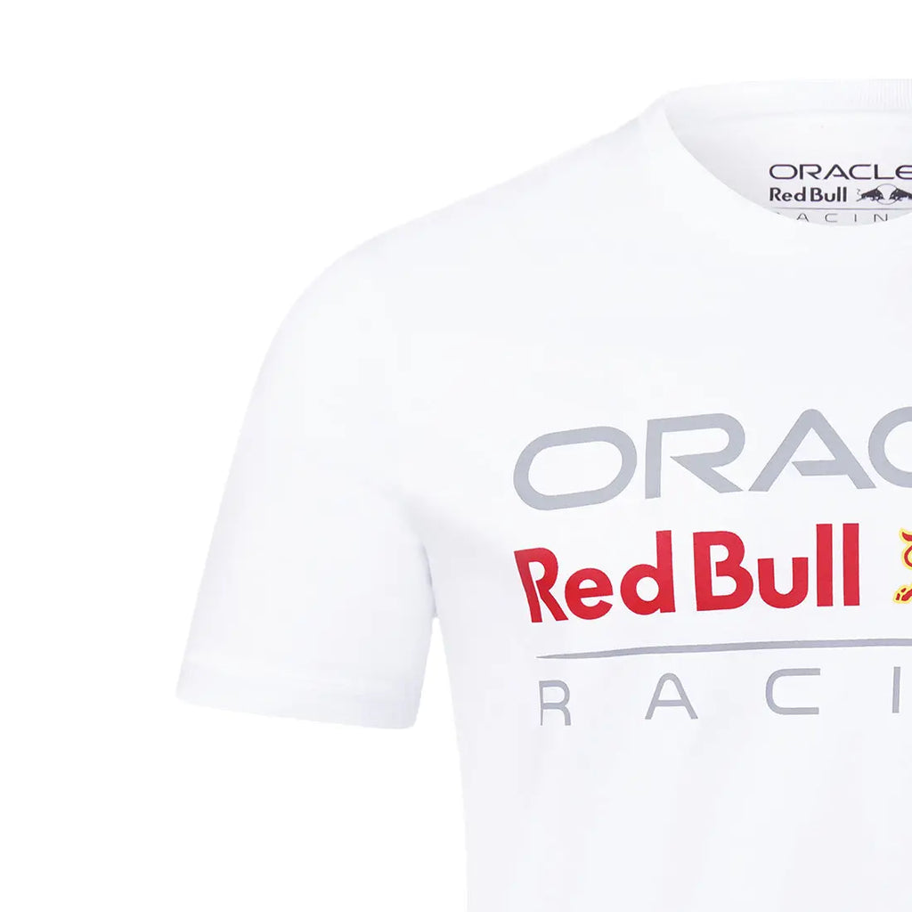 T-Shirt Logo Large Blanc Red Bull Racing carsandme.com