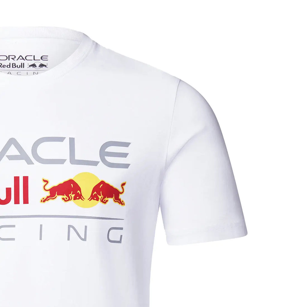 T-Shirt Logo Large Blanc Red Bull Racing carsandme.com