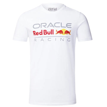 T-Shirt Logo Large Blanc Red Bull Racing carsandme.com