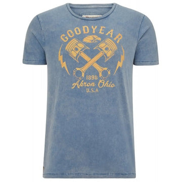 GoodYear T-Shirt Meaford Bleu | Cars and Me