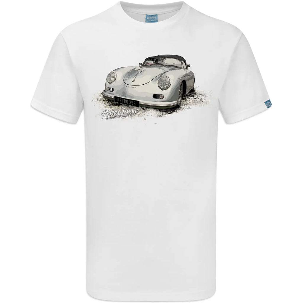 T-Shirt Porsche 356 Cabriolet Retro Classic carsandme.com