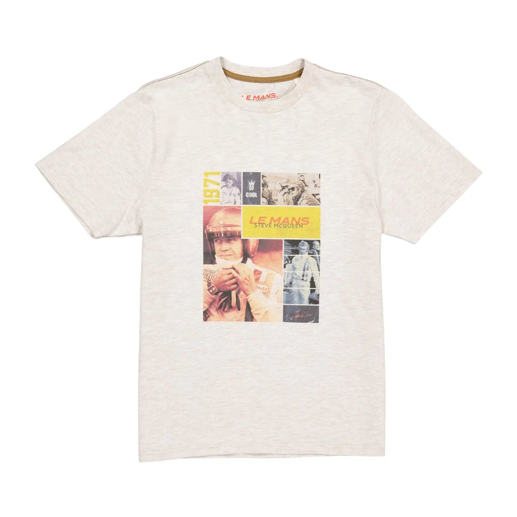 T-Shirt Poster Sable Steve McQueen carsandme.com