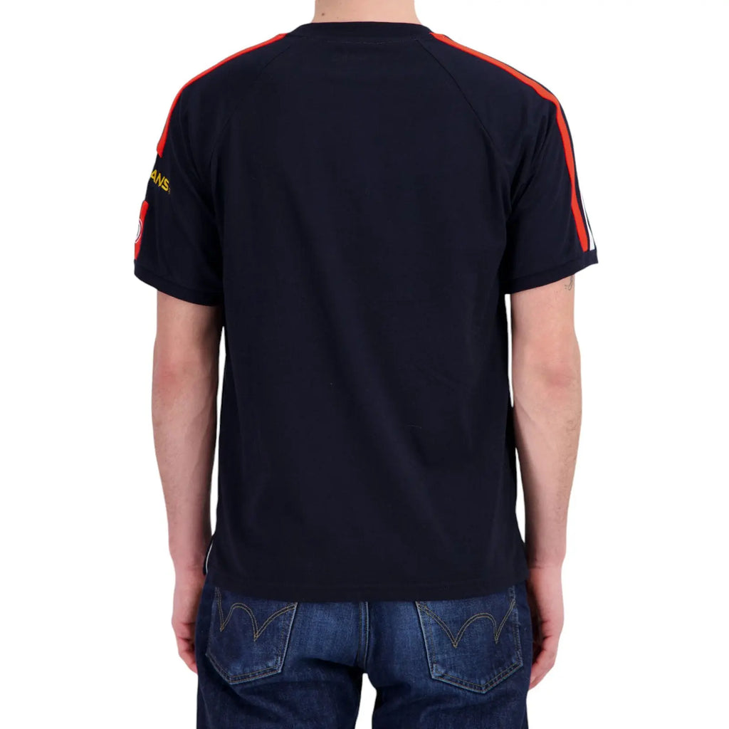 T-Shirt Racing Bleu Marine Steve McQueen carsandme.com