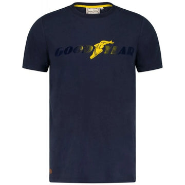 Goodyear T-Shirt Santa Cruz Bleu | Cars and Me
