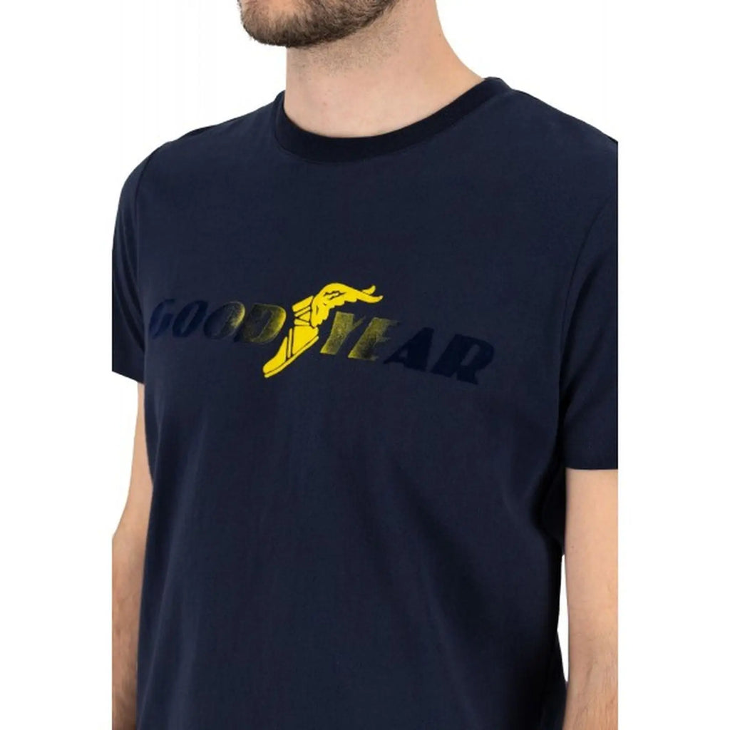 Goodyear T-Shirt Santa Cruz Bleu | Cars and Me
